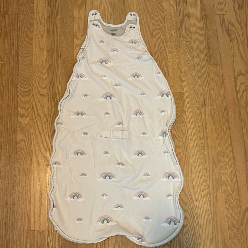 Woolino Rainbow Print Sleepsack 2-4 year